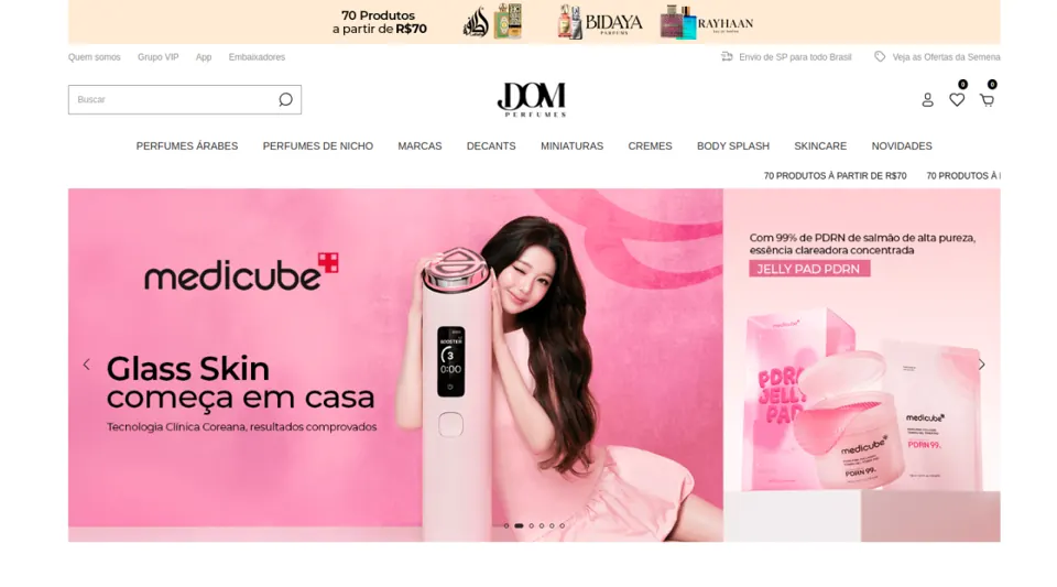 Dom Perfumes, loja de perfumes