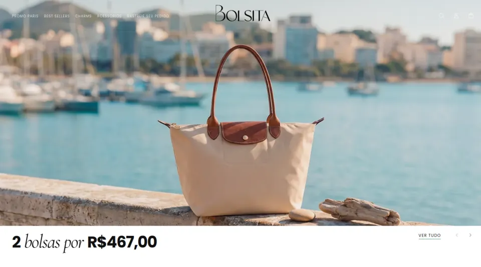 Bolsita, loja Shopify de bolsas